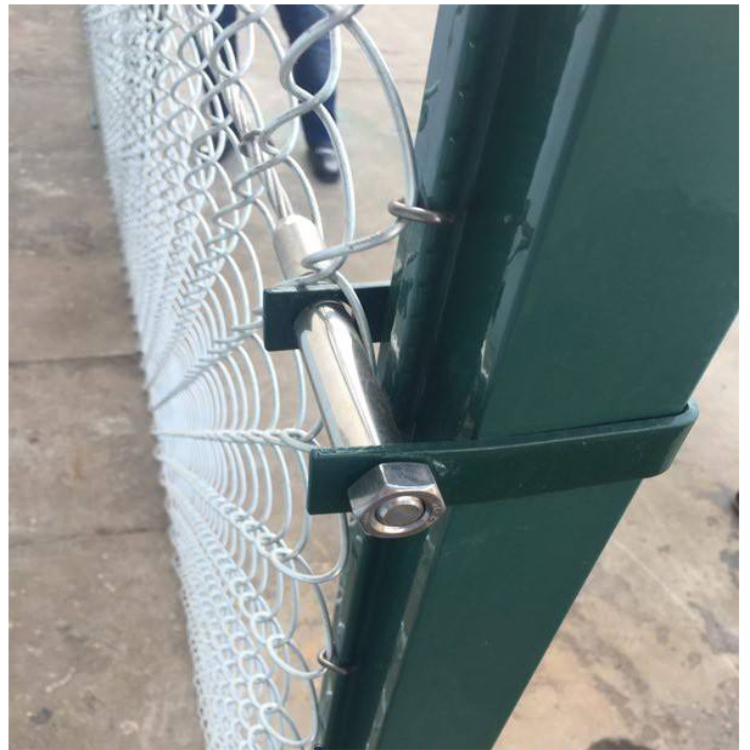 上海鋁包鋼絲菱形機(jī)場圍界圖片4