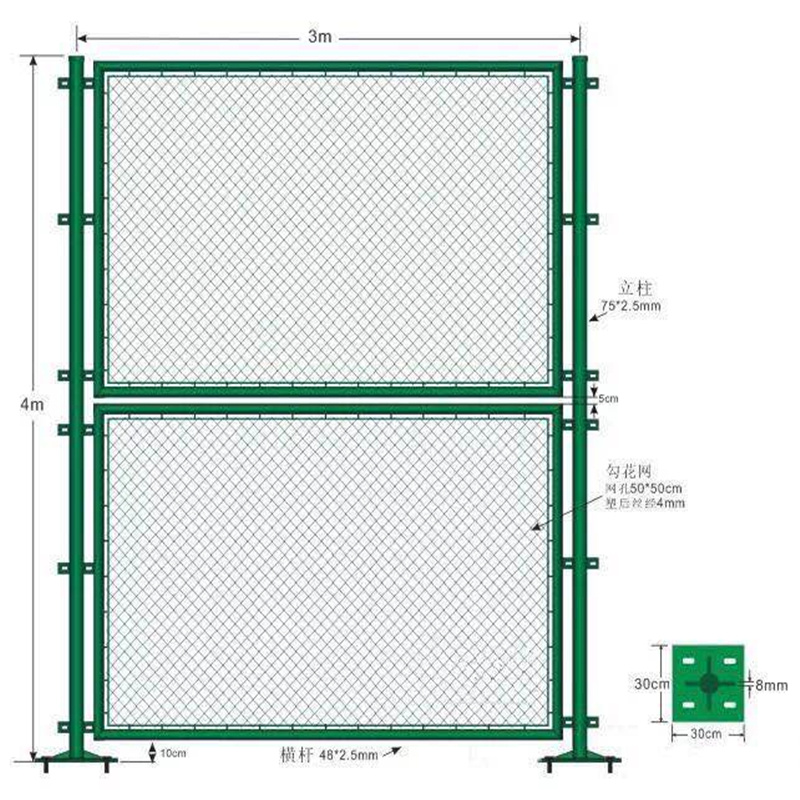 上海球場圍網小門圖片3