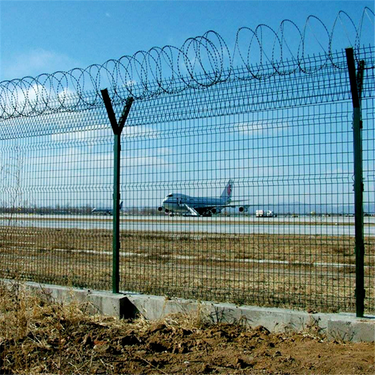 上海機場防護安全鋼筋隔離柵圖片4